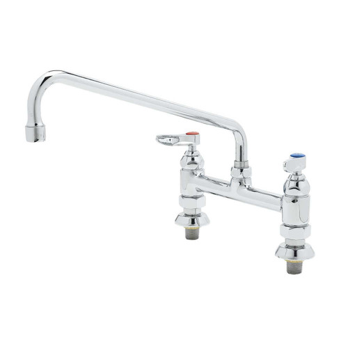 T&S Brass B-0220-EE Mixing Faucet deck mount 18"