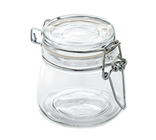 American Metalcraft HMMJ5 5 Oz. Clear Glass Mini Mason Jar