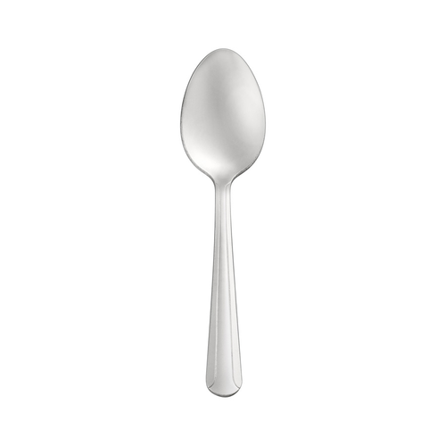 CAC China 2001-01 5.75" L Stainless Steel Heavy Weight Dominion Teaspoon (50 Dozen Per Case)