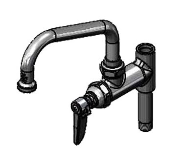T&S Brass B-0155-M Add-on Faucet for Pre-Rinse Units 6"