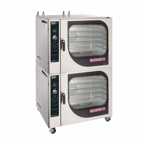 Blodgett BX-14G DBL-NG 14 Hotel Pan Full Size Stainless Steel Natural Gas Boilerless Combi Oven Steamer - 130,000 BTU