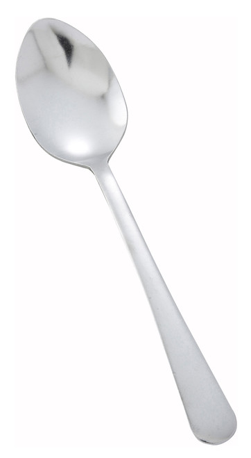 Winco 0002-10 7-5/8" 18/0 Stainless Steel Tablespoon (contains 1 Dozen)