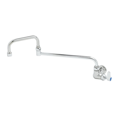 T&S Brass B-0260-CR-177F Single Pantry Faucet wall mount 18"