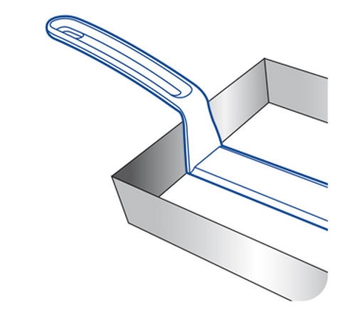 Matfer Bourgeat 112686 ExoGlass Bent Spatula