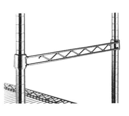 Metro H124W Super Erecta Hanger Rail 24"L White