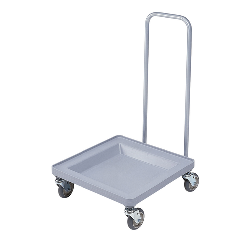 Cambro CDR2020H151 Gray Camdolly With Handle Swivel 3-1/2" Casters