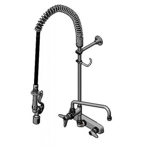 T&S Brass B-5125-12-Crbj Easyinstall Workboard Pre-Rinse Unit