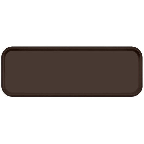 Cambro 926116 8.88" Brown Rectangle Camtray - 12/Case