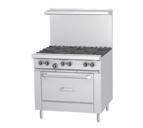 Garland G36-2G24R 36" Gas G Starfire Pro Series Restaurant Range - 140,000 BTU