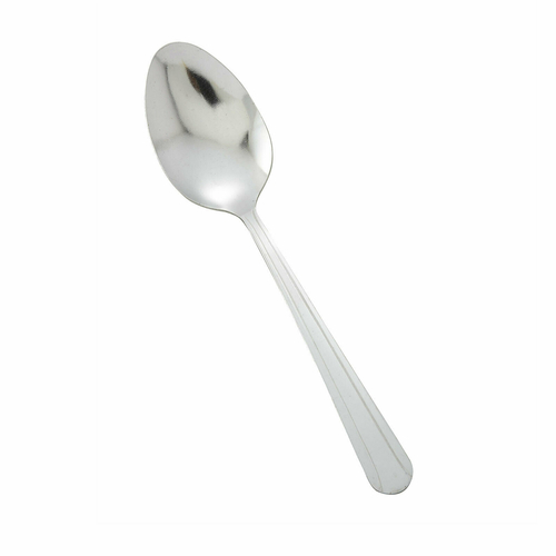 Winco 0001-03 7" 18/0 Stainless Steel Dinner Spoon (Contains 1 Dozen)