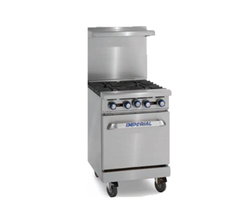 Imperial IR-4-XB 24" Gas Pro Series Restaurant Range - 128,000 BTU