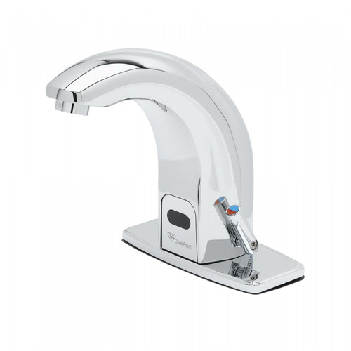 T&S Brass EC-3142-4DP 4" Deck Mount Above Deck Electronic Faucet