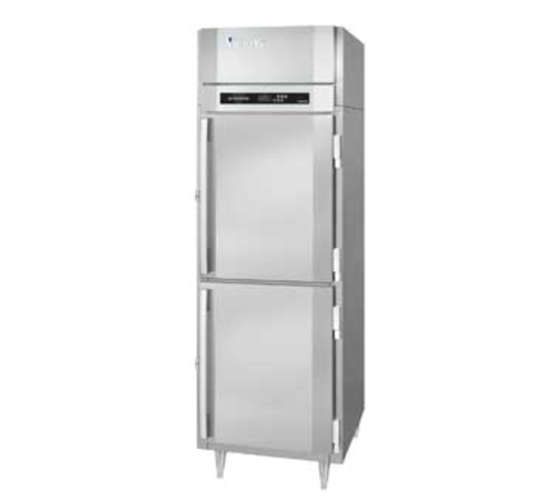 Victory RS-1D-S1-HD 26.5" W One-Section Two Door Reach-In UltraSpec Series Refrigerator Featuring Secure-Temp Technology