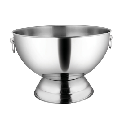 Winco SPB-35 3-1/2 Gal Stainless Steel Punch Bowl