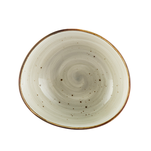 CAC China TUS-B7-BGE 20 Oz. Desert Beige Porcelain Round Tucson Soup or Salad Bowl (2 Dozen Per Case)