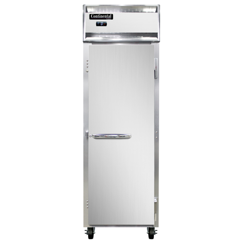 Continental Refrigerator 1FN 26" W One-Section Solid Door Reach-In Freezer - 115 Volts