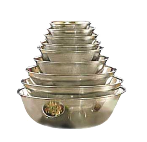 American Metalcraft SSB400 10.5 4 Qt. Stainless Steel Mixing Bowl