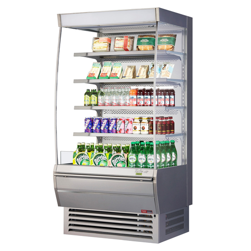 Turbo Air TOM-36DXS-N 36"W Extra Deep Vertical Open Display Merchandiser