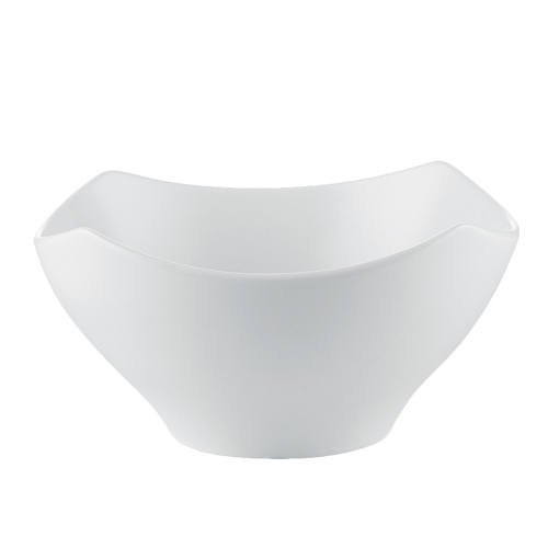 CAC China RCN-NB8 7.75" Dia. 48 Oz. Super White Porcelain Round RCN Specialty Novel Bowl (2 Dozen Per Case)