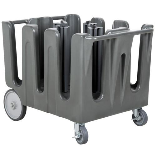 Vollrath ADC-4 Gray Adjustable Dish Caddy With Handle