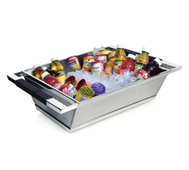 Eastern Tabletop 9050 Stainless Steel Beverage Tub 16.5" W x 18.5" D x 6" H
