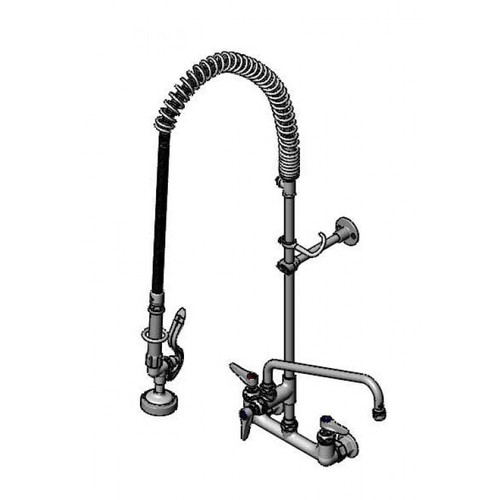 T&S Brass B-0133-A12B-TEE EasyInstall Pre-Rinse Unit B-0107 12"