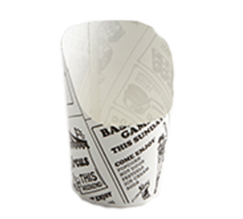American Metalcraft FFCP4 Paper Fry Cup 4 Oz. 2.75" Dia. x 4.38" H