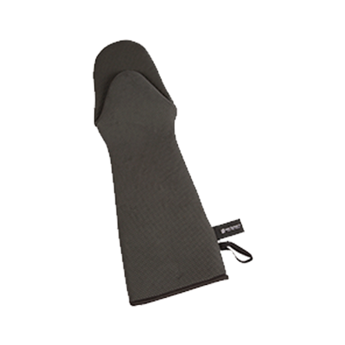 San Jamar UPM15BK 15" Black UltiGrips Oven Mitt