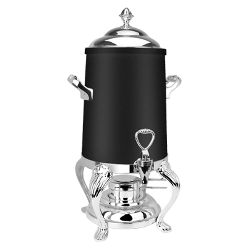 Eastern Tabletop 3203QAMB 3 Gal Black Finish Stainless Steel Queen-Anne Coffee Urn