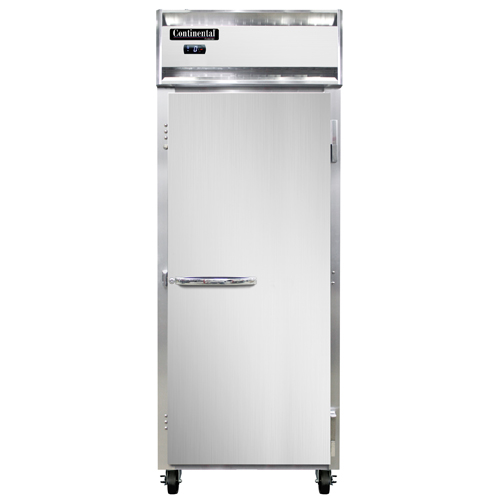 Continental Refrigerator 1FENPT 28.5"W One-Section Solid Door Pass-Thru Extra-Wide Freezer - 115 Volts