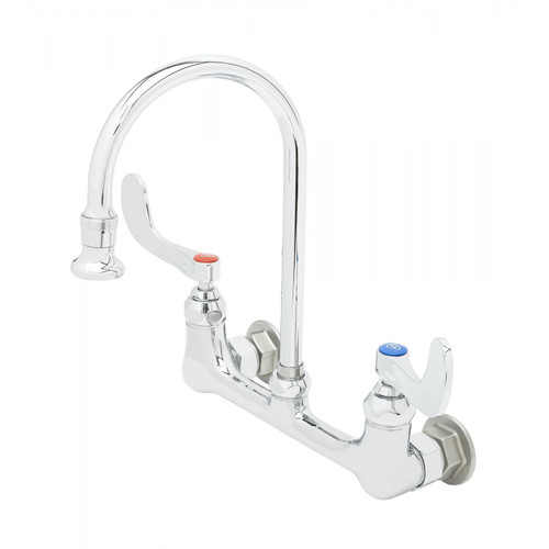 T&S Brass B-0350-04 Surgical Sink Mixing Faucet wall mount 8"