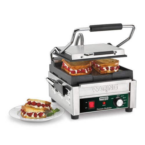 Waring WFG150 Electric Single Compact Toasting Grill - 120 Volts