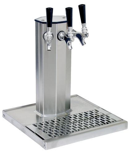 Glastender CT-1-SS 14"W Column Draft Dispensing Tower