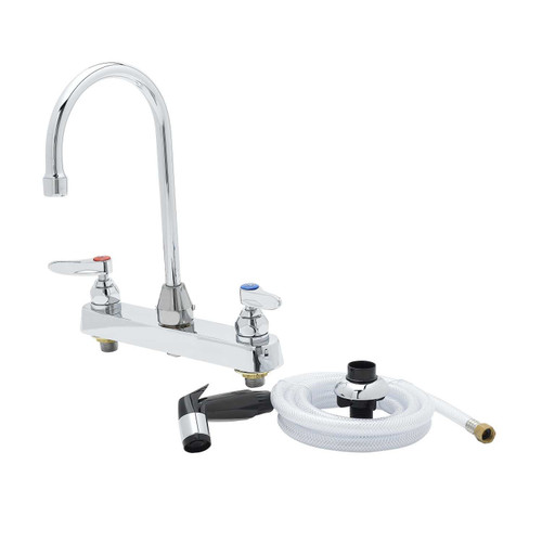 T&S Brass B-1172-07-133X Faucet Workboard 8"