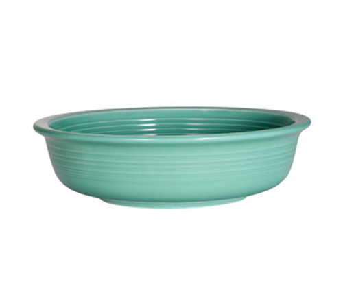 CAC China TG-B7-G 7.25" Dia. 20 Oz. Green Porcelain Round Tango Nappie (2 Dozen Per Case)