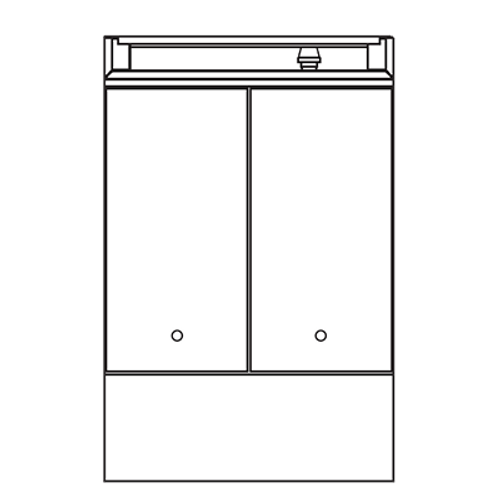 Southbend P24N-HH-NG 24" Natural Gas Heavy Duty Range - 64,000 BTU