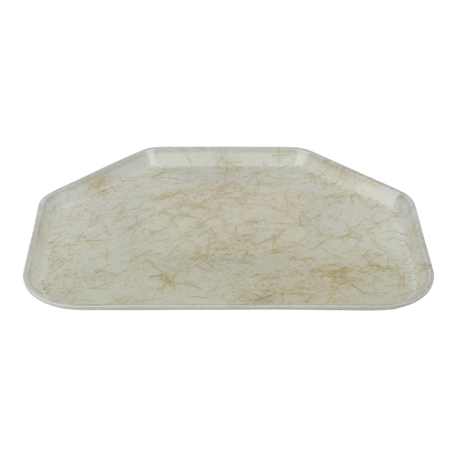 Cambro 1422TR526 14" Gold Trapezoid Camtray - 12/Case