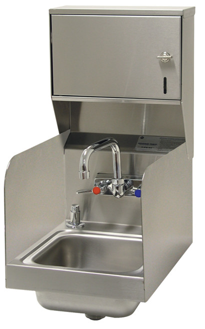 Advance Tabco 7-PS-73-1X 120" W x 19.5" D x 29.5" H Multiwash Hand Sink Wall Mount