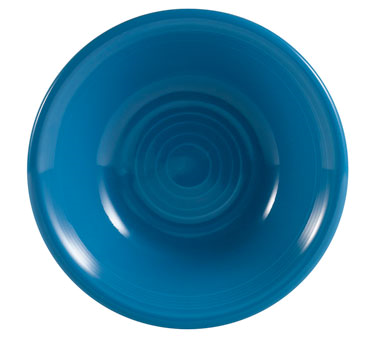 CAC China TG-32-PCK 3.5 Oz. Peacock Porcelain Round Tango Fruit Dish (3 Dozen Per Case)
