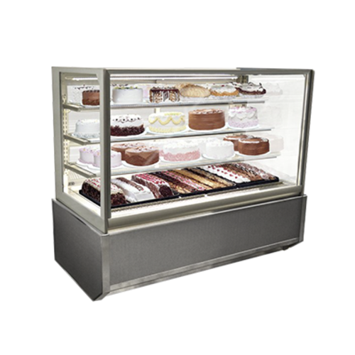 Federal Industries ITR6034-B18 60" W Italian Glass Refrigerated Display Case