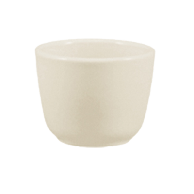 CAC China FR-45 4.5 Oz. European White Ceramic Round Franklin Chinese Style Tea Cup (3 Dozen Per Case)