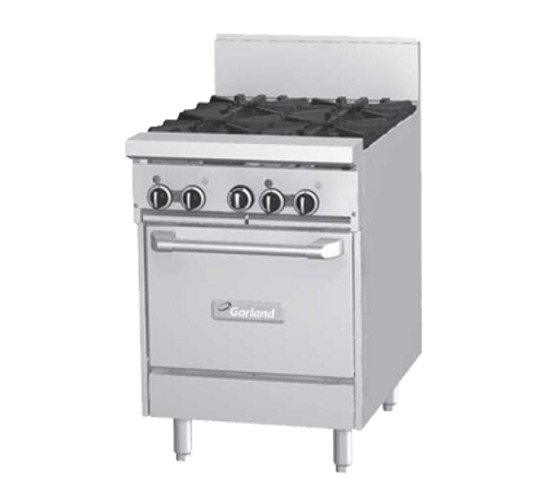 Garland GF24-G24L-LP 24" Liquid Propane GF Starfire Pro Series Restaurant Range - 68,000 BTU