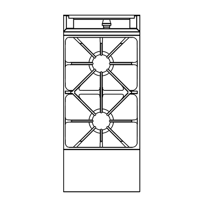 Southbend P16N-X-NG 16" Natural Gas Heavy Duty Range - 90,000 BTU