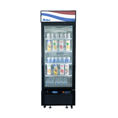 Atosa MCF8722GR 19.4 Cu. Ft. Hinged Door Refrigeration Merchandiser - 115 Volts