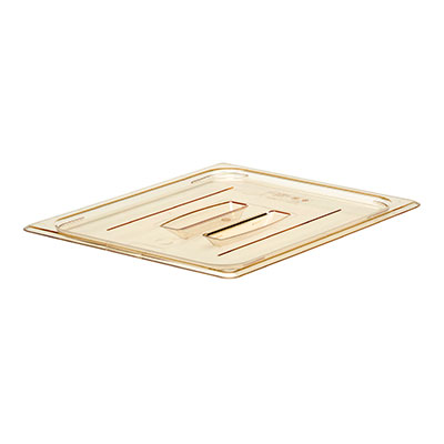 Cambro 20HPCH150 H-Pan 1/2 Size Amber Cover