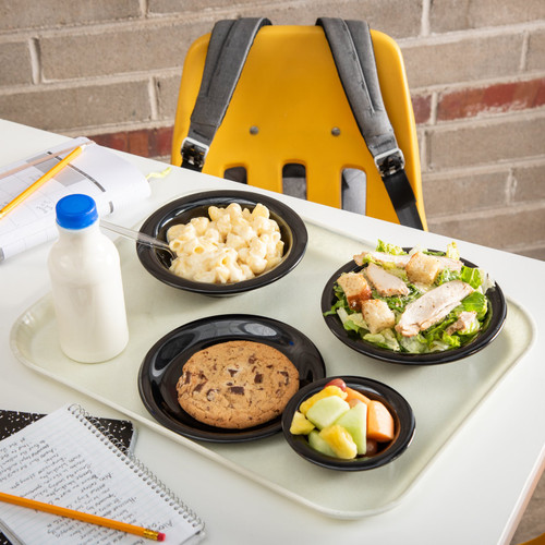 Carlisle 1814FG003 18" W x 14" D x 0.75" H Rectangle Fiberglass Glasteel Cafeteria Tray