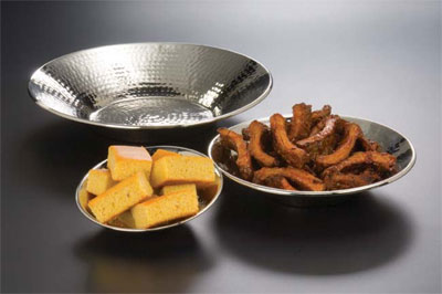 American Metalcraft HMRD12 12" 85 Oz. Stainless Steel Round Serving Bowl