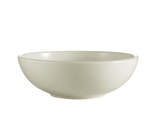 CAC China REC-81 48 Oz. American White Ceramic Round REC Pasta or Salad Bowl (1 Dozen)
