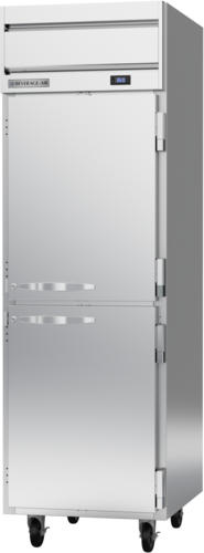 Beverage Air HRS1HC-1HS 26" W One-Section Solid Door Reach-In Horizon Series Refrigerator