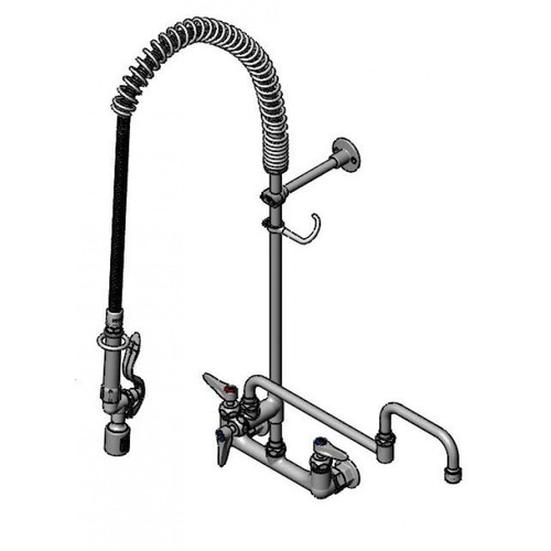 T&S Brass B-0133-18DACRBJ EasyInstall Pre-Rinse Unit 8"